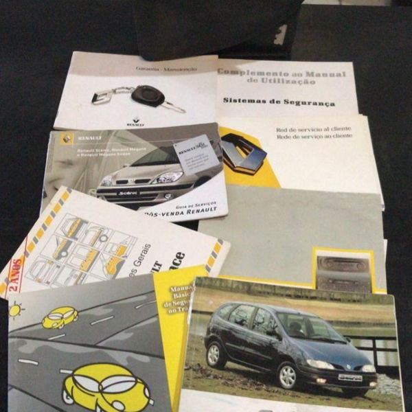 Manual Usuario Renault Scenic Com Case 2000/2001/2002