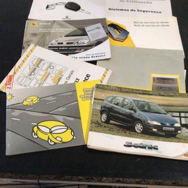 Manual Usuario Renault Scenic Com Case 2000/2001/2002