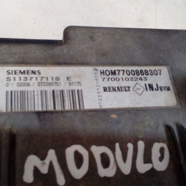 Modulo Injeção Renault Scenic 2.0 8v S113717118