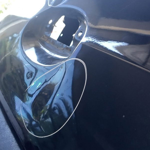 Tampa Traseira Porta Malas Renault Scenic Pequeno Amassado