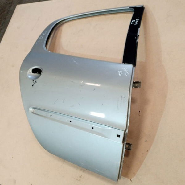 Porta Traseira Direita Peugeot 206 Prata
