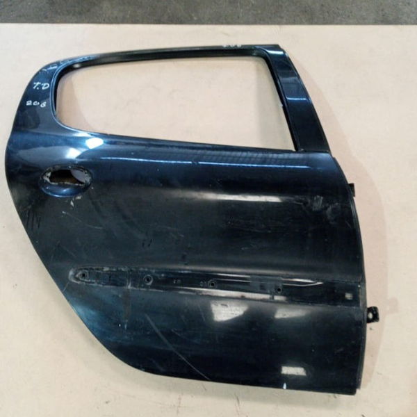 Porta Traseira Direita Peugeot 206 Preto
