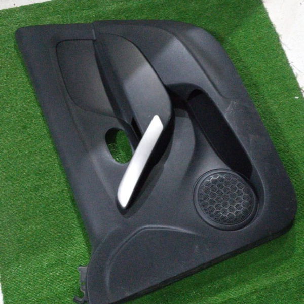 Forro De Porta Dianteiro Direito Renault Logan 2015 Preto