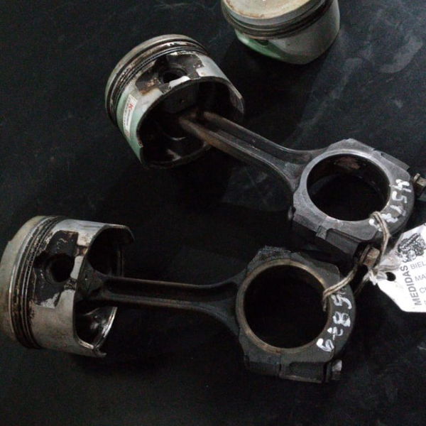 Pistão Com Biela Peugeot 1.6 16v Flex Unitario 77.6 Mm