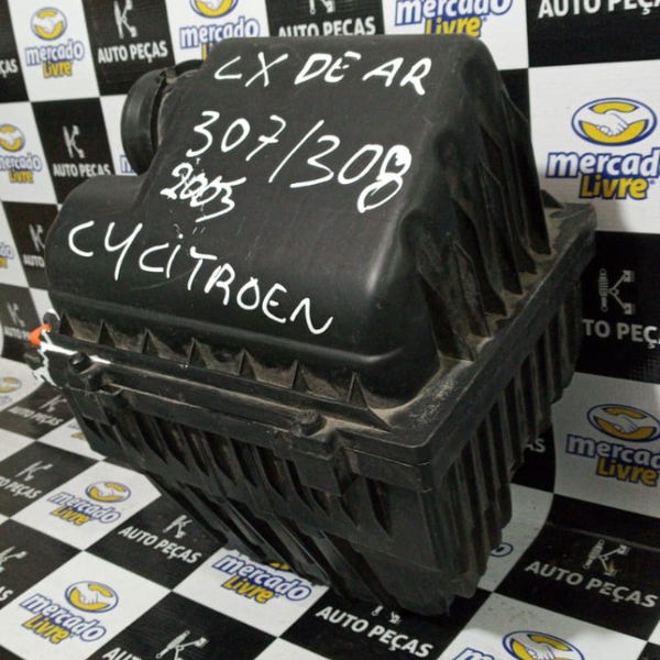 Caixa Filtro Ar Peugeot 307 2005 Citroen C4 2.0 16v Avariada