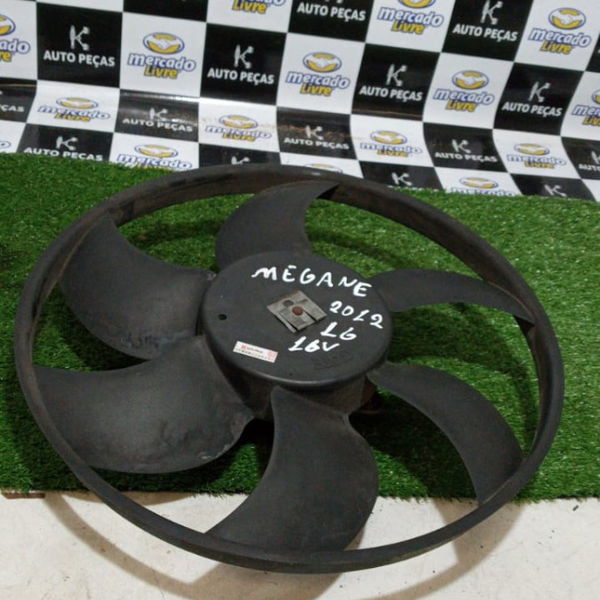Ventoinha Radiador Renault Megane 2012 1.6 16 Válvulas