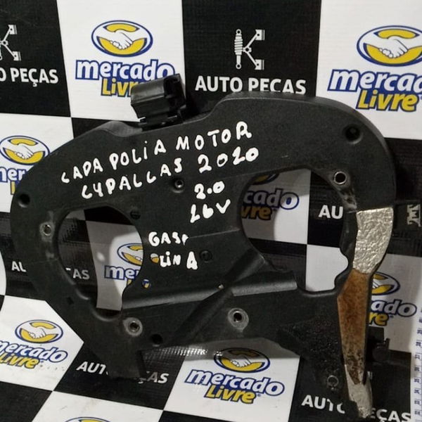 Capa Da Polia Do Motor C4 Pallas 2010 2.0 16 Válvulas