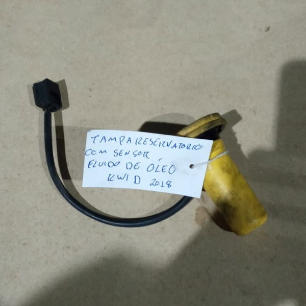 Tampa Do Reservatório Com Sensor Fluido De Óleo Kwid 2018