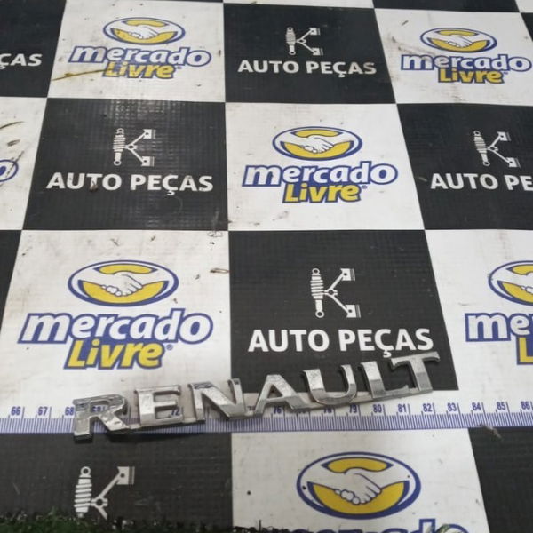 Letras Da Renault Do Kwid 2018 Com Marcas De Uso (emblema)