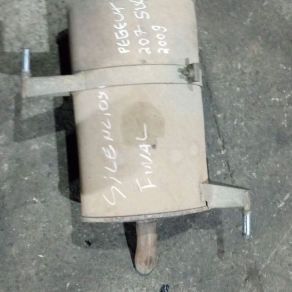 Silencioso Final Peugeot 207 Sw 2009