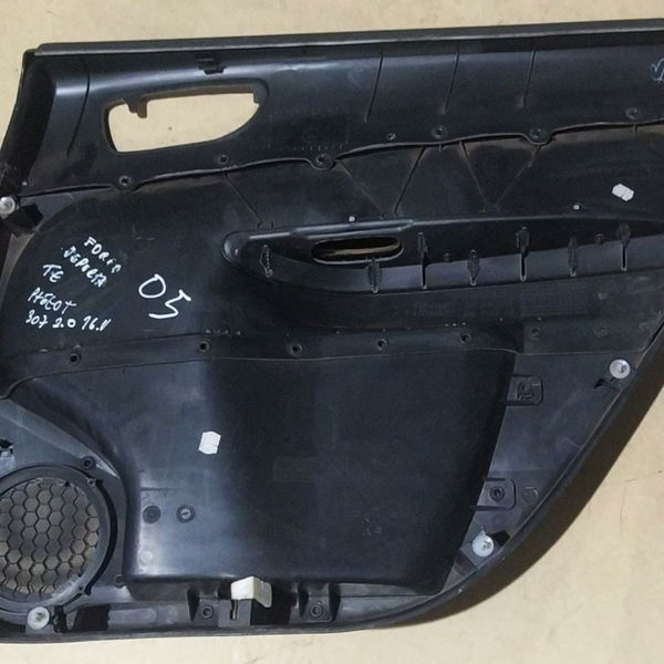 Forro De Porta Traseiro Esquerdo Peugeot 307 2005