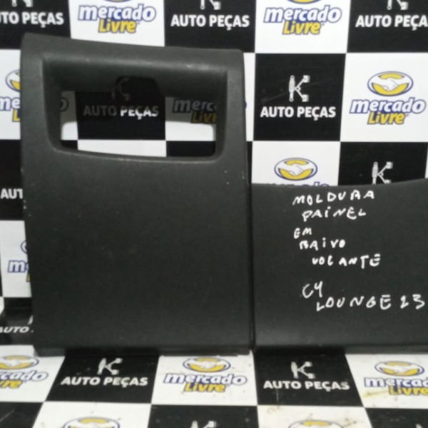 Acabamento Painel Parte Baixo Volante Citroen C4 Lounge 2013