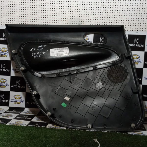 Forro De Porta Traseiro Direito 207 Sw 2009