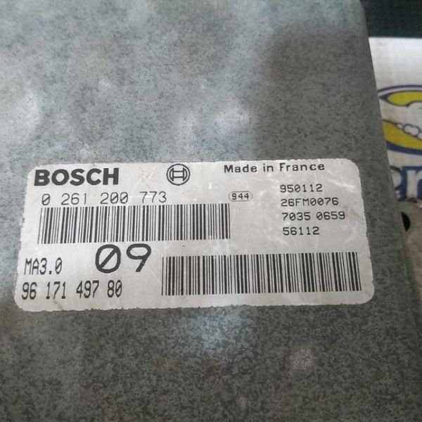 Módulo Injeção Central Peugeot 205 1995