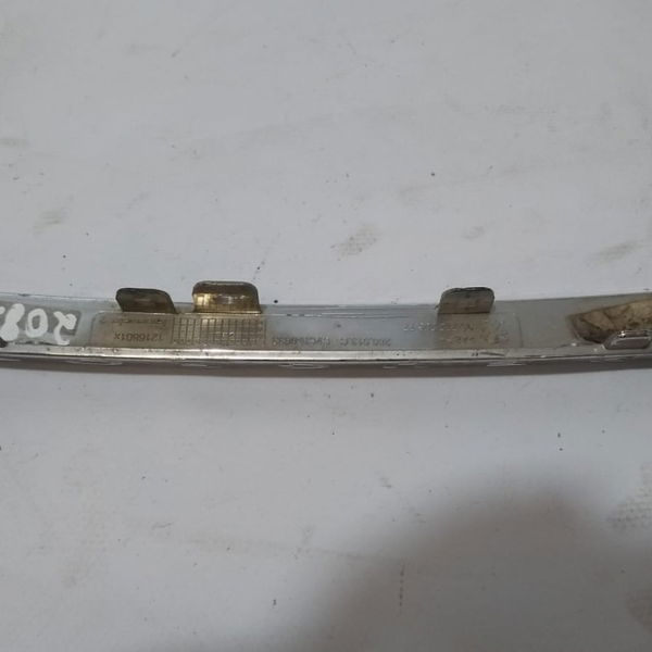 Emblema Para Choque Dianteiro Cromado Peugeot 208 2014
