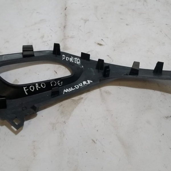 Moldura Forro Porta Dianteira Esquerda Peugeot 208 2014