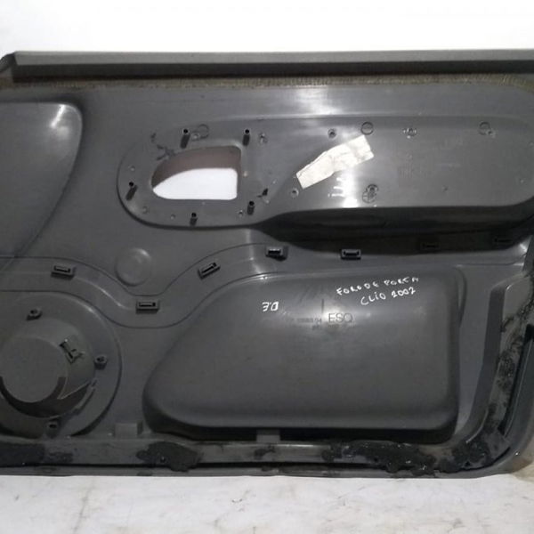 Forro Porta Dianteira Esquerda Renault Clio 2007 Com Detalhe