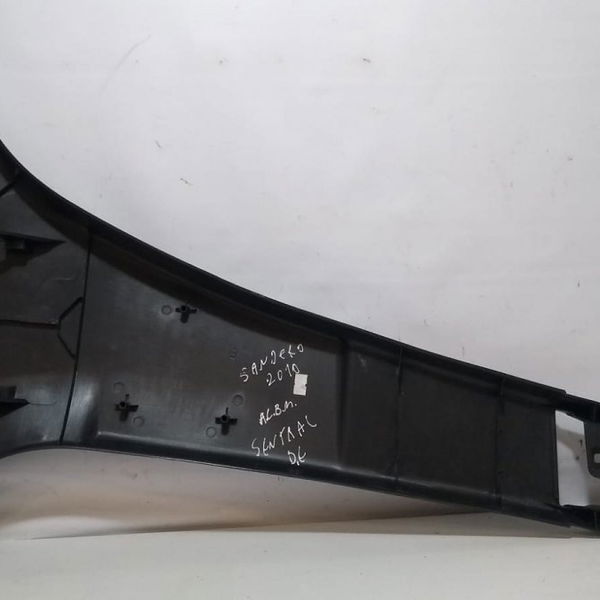 Acabamento Coluna Dianteira Esquerda Renault Sandero 2010