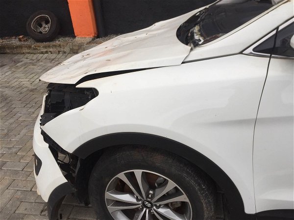 Para-lama Esquerdo Recuperado Hyundai Santa Fé 3.3 2014