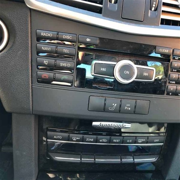 Rádio Mercedes Benz E250 2011