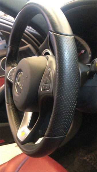 Volante De Direção Mercedes Benz C250 2016 ( S/ Airbag Capa)
