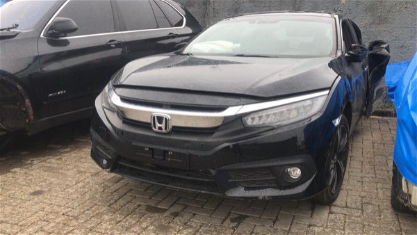 Honda Civic 2017 Farol Grade Lanterna Pisca Milha Luz Placa 