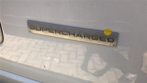 Emblema Traseiro Supercharged Range Rove Vogue 2011
