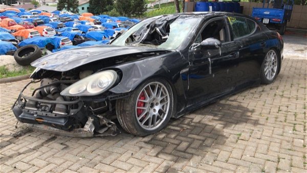 Porsche Panamera Volante Bancos Rodas Pinças Escape