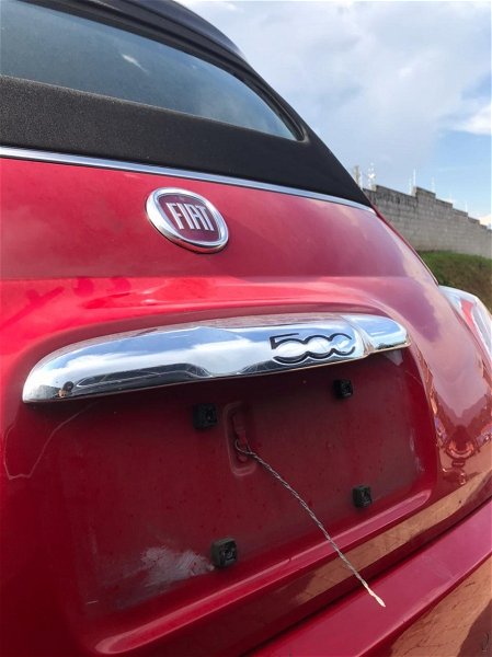 Fiat 500 Cabriolet Tampa Traseira Estepe Agregado Suspensão