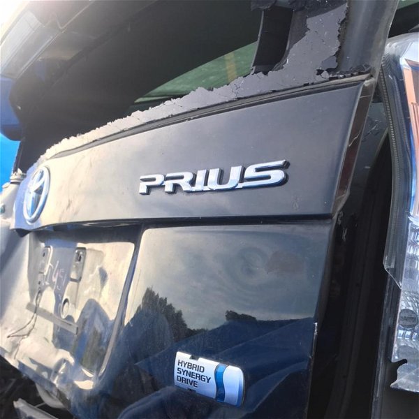 Toyota Prius Hybrid Porta Capo Tampa Traseira Friso Aplique