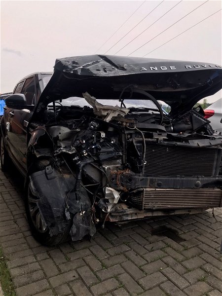 Range Rover Evoque 2015 Corte Lateral Traseira Baixa Teto 