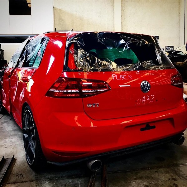 Volkswagen Golf Gti 2014 Corte Lateral Frentão Traseira Eixo