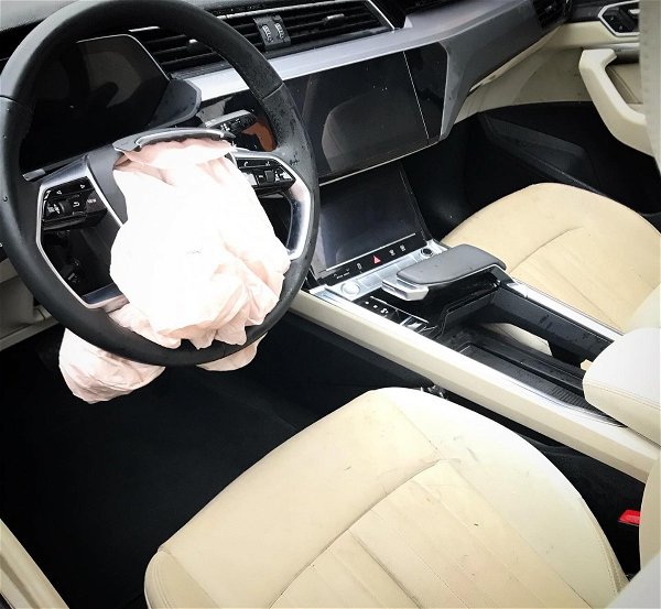 Audi E-tron Sportback 2020 Caixa De Direção Modulo Vidro