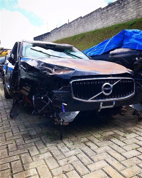 Acabamento Int. Arco Porta Tras. Esquerda Volvo Xc60 T8 2019