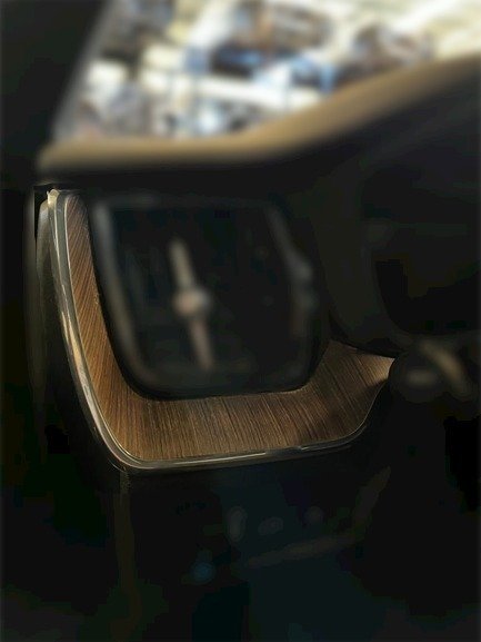 Moldura Textura Madeirada Do Painel Volvo Xc60 T8 2021