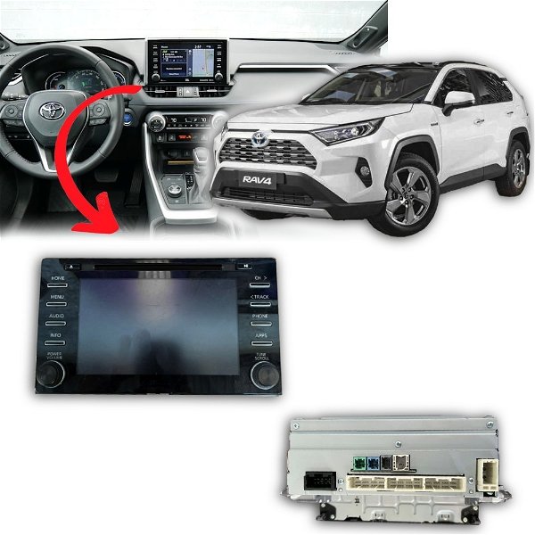 Radio Multimidia Toyota Rav4 2020 86140-42650