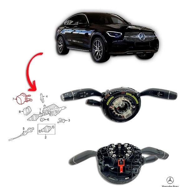 Chave De Seta - Mercedes Benz Glc300 Coupé 2022