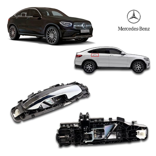 Maçaneta Externa Tras. Direita - Mercedes Glc300 Coupé 2022