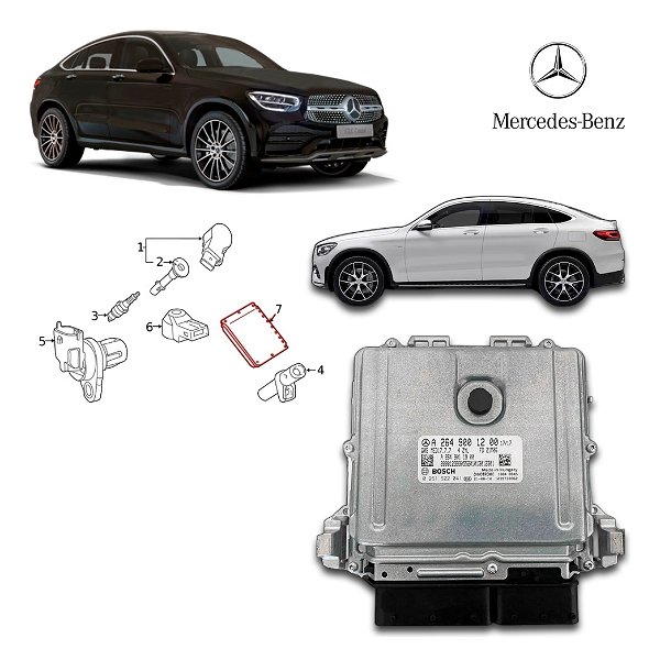 Modulo De Injeção - Mercedes Glc300 Coupé 2022 A2649001200