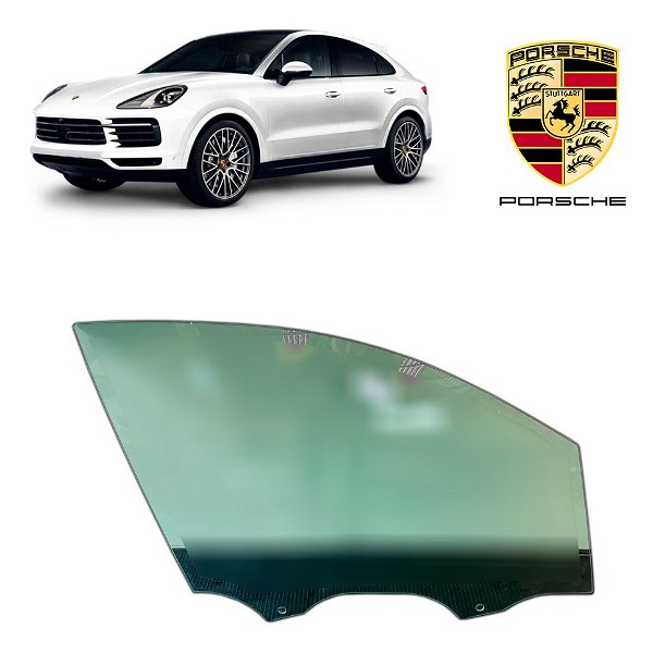 Vidro Porta Dianteira Direita - Porsche Cayenne Coupé 2022