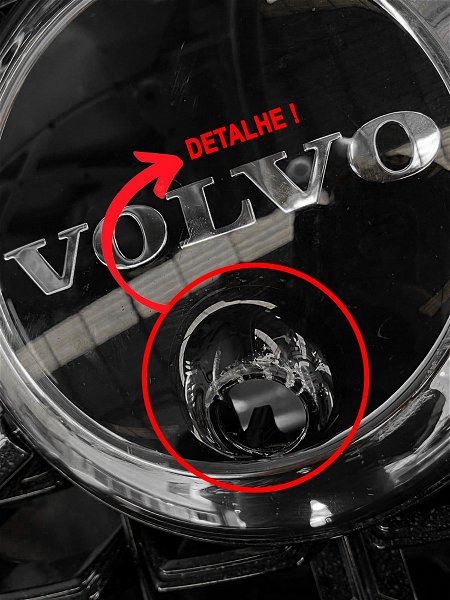 Grade Frontal C/detalhes - Volvo Xc60 2020-23 32133812