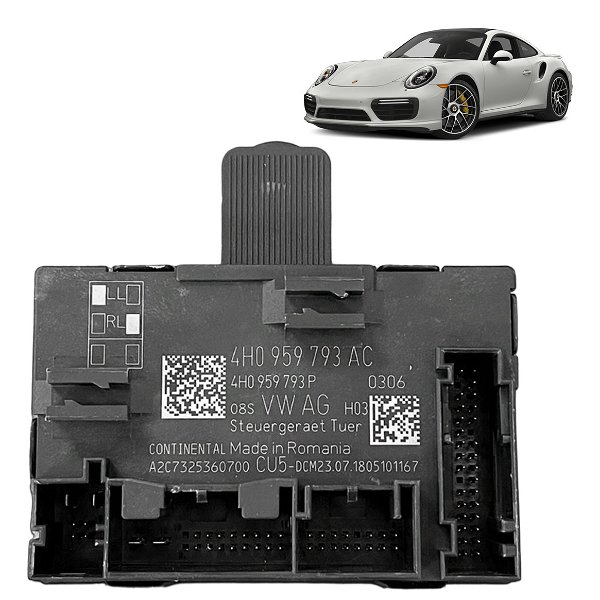 Modulo De Porta Esquerda Porsche 911 Gts 2018 4h0959793ac