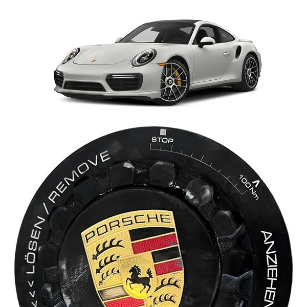 Porca Roda Saque Rapido Porsche 911 Gts 2018 C/detalhes