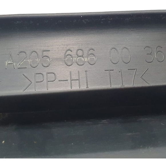 Acabamento Soleira Interna L/esquerdo Mercedes C180 2019  Preto