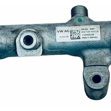 Flauta Tubo Rail Esquerdo C/ Sensor Audi Q7 Amarok V6 Diesel