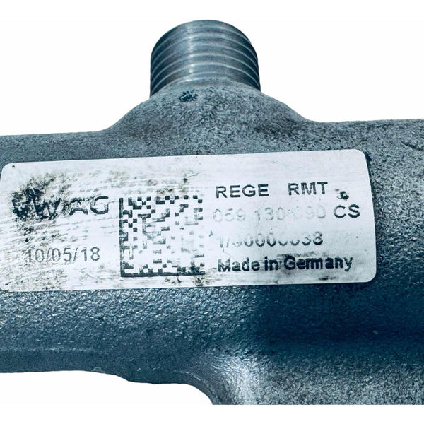 Flauta Tubo Rail Direita C/ Sensor Audi Q7 Amarok V6 Diesel