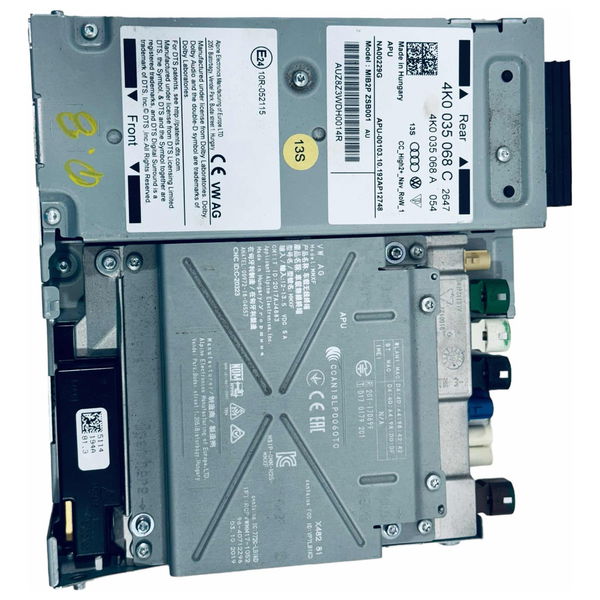 Unidade De Controle Navegador Gps Mmi Satnav Audi Q8 2020 Preto Original