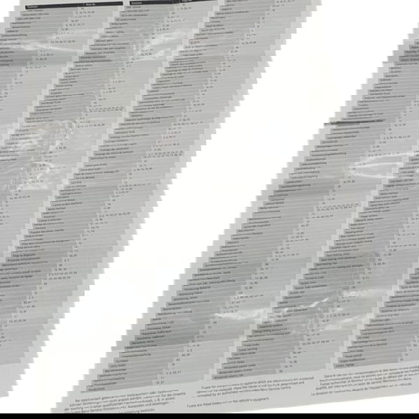 Livro Folheto Manual Caixa De Fusíveis Mercedes Cls400 2015