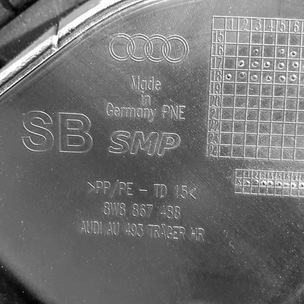 Forro De Porta Traseiro Direito Audi A5 2.0 Tfsi 2019