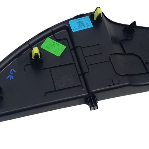 Acabamento Lateral Painel Esquerdo Chery Tiggo 5 Hybrid 2023 Preto Liso